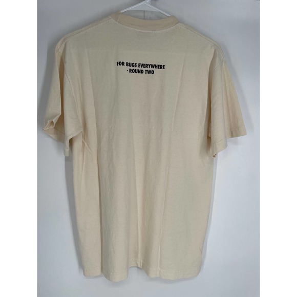 Round Two Creme For Bugs everywhere sz S NWOT MEns - Picture 3 of 3